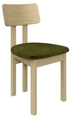 Produktbild von MIRJAN24 Stuhl Divo II, Esszimmerstuhl aus Buchenholz, 47x48x85 cm (Holzfarbe: Sonoma, Stofffarbe: Zetta 297)