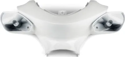Immagine prodotto di Cupolino manubrio Bianco Str8 per YAMAHA Aerox
