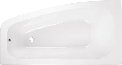 Image de Baignoire d'angle 150x80 gauche avec tablier acrylique, bonde & pieds S | Set complet 4en1 baignoire originale acrylique siphon | BADLAND LUNA