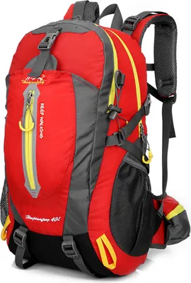 Produktbild von 40L Leichtes Wandern Rucksack, Multifunktions Wasser-resistent Casual Camping Trekking Rucksack für Radfahren Reisen Klettern Outdoor Sport