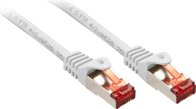 Zdjęcie produktu dla Lindy 47385, 3 m, Cat6, S/FTP (S-STP), RJ-45, RJ-45, Biały