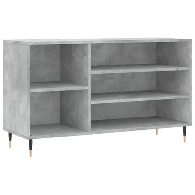 Produktbild von Schuhregal Betongrau 102x36x60 cm Holzwerkstoff