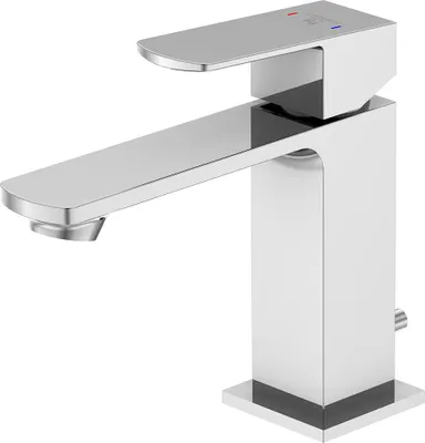 Produktbild von Steinberg Serie 342 Waschtischmischer, mit Ablaufgarnitur, Ausladung 120mm, 3421000