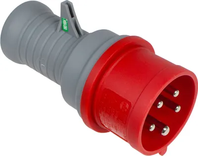 Produktbild von as-Schwabe Drehstrom-Prüfstecker 400V 16A 5-polig Starkstrom Prüfer IP44
