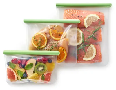 Produktbild von Lékué Set 3 Silikonbeutel