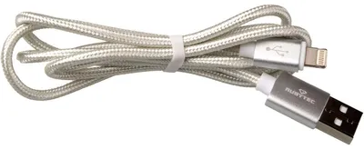 Productafbeelding van Rubytec Charge Micro USB & Lightning Kabel Zilver 1 M