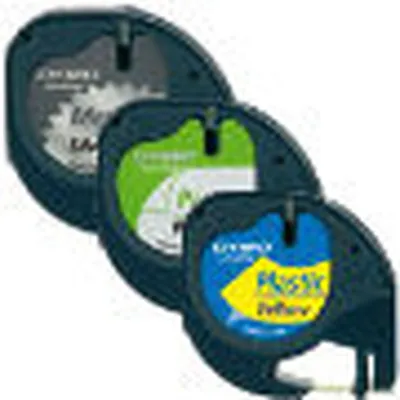 Immagine prodotto di DYMO LetraTag assorted 3 pack nastro per etichettatrice