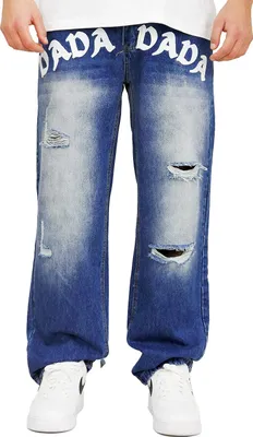 Obrázek produktu pro DADA baggy denim jeans s logem Dada a m vzhledem Velikost: 36W / 32L