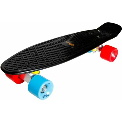 Produktbild von New Sports Kickboard, schwarz blau/orange, ABEC 7