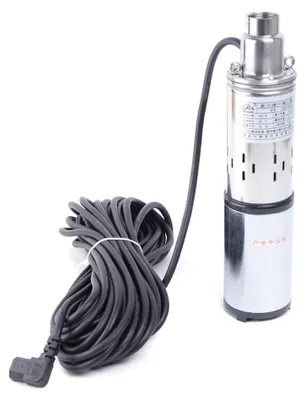Zdjęcie produktu dla Pompa głębinowa 48V - 280W - Stal nierdzewna - Do nawadniania gospodarstw rolnych