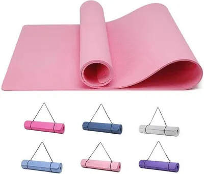 Productafbeelding van Famanu gymnastiekmat met antislip oppervlak - Ideaal voor fitness en yoga - Roze