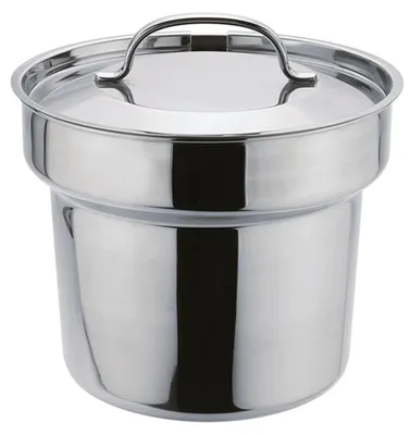 Bain-Marie-Topf rund 20 cm, 4,2 l, Edelstahl