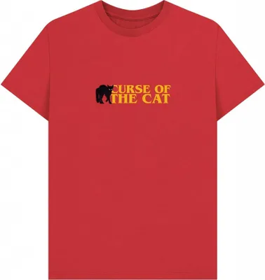 Image de Apoh - "Curse Of The Cat" T-Shirt für Herren/Damen Uni PN2124 (M) (Rot)