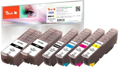 Produktbild von Peach Patrone Epson 33XL 2xbk MultiPackPlus komp retail