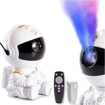 Produktbild von USB Astronauten-LED-Sternenprojektor-Nachtlicht