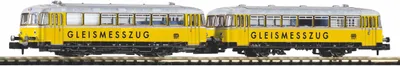 Produktbild von Piko 40254 N Schienenbus mit Steuerwagen "Gleismesszug" DB AG V