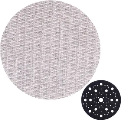 Produktbild von mafell Schleifmittel Abranet®   P 100, Ø 150 mm, 40 Stück mit Schutzauflage in jeder Packung  - 93449