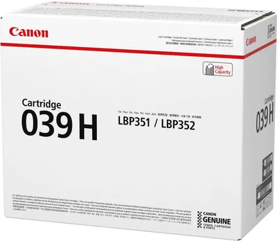 Produktbild von Canon Toner Cartridge 039 H schwarz