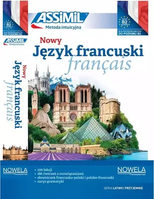 Zdjęcie produktu dla Nowy język francuski łatwo i przyjemnie samouczek A1-B2 + audio online