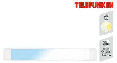 Obrázek produktu pro TELEFUNKEN LED CCT světlo pod skříňku 62 cm 22W 2600lm bílá
