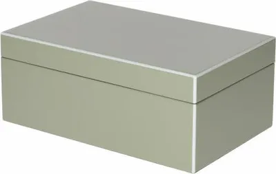Immagine prodotto di Gift Company Schmuckbox Tang S, Schmuckkasten, Schmucktruhe, MDF, Flannel, 22 x 14 cm, 1212203030