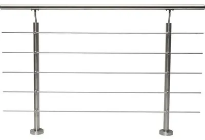 Obrázek produktu pro Sada zábradlí nerezová ocel V2A horní 1500 mm