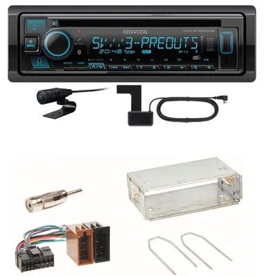 Produktbild von Kenwood KDC-BT960DAB Bluetooth DAB USB Einbauset für Renault Clio 1 2 Twingo