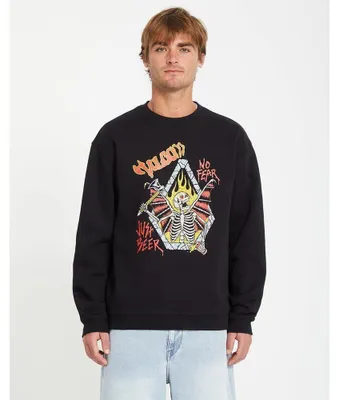 Produktbild von VOLCOM Sweatshirt Noder SCHWARZ Konfektionsgröße L