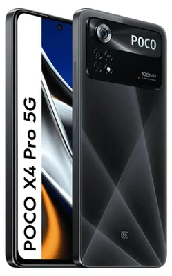Produktbild von Xiaomi Poco X4 Pro 5G 8GB/256GB Schwarz (Laser Black) Dual-SIM