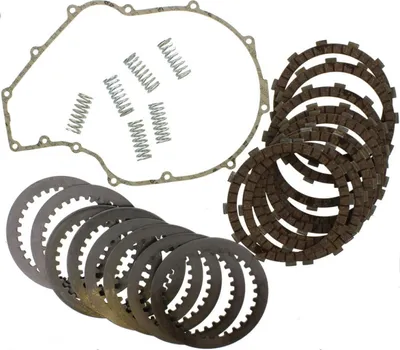 Image de Embrayage pour Kawasaki ZZR 1100 D, année de fabrication 1993-1997 : disques, ressorts et joint de pamoto - Neuf