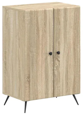 Immagine prodotto di vidaXL Armadio per scarpe BREDA, 59,5 x 39,5 x 90 cm, realizzato in materiale composito di legno