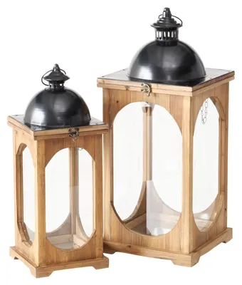 Produktbild von Laternen für den Innenbereich MELIRA, H. 50-61 cm, 2er-Set