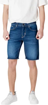 Produktbild von Antony Morato Herren Bermudas Blau 484193 : Größe - W32 Größe: W32
