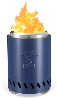 Produktbild von Rauchfreie Tischfeuerstelle 21,8 cm blau mit Zubehör