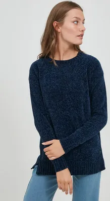 Produktbild von OXMO OXElvina Damen Strickpullover Grobstrick Pullover