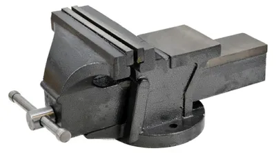 Fester Schraubstock AWTOOLS 4"/100 mm aus Grauguss