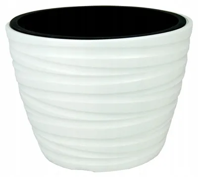 Zdjęcie produktu dla Doniczka Maze Biała D40Cm H27.9Cm