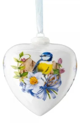 Produktbild von Hutschenreuther Hänger Herz Blaumeise