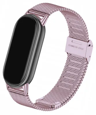 Zdjęcie produktu dla Pasek / bransoleta ChronSmarta do smartband'a Xiaomi Mi Band 8 / 9 / 10 (Różowy)