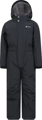 Immagine prodotto di Mountain Warehouse - Tuta da neve impermeabile "Cloud All In One" per bambini MW1681 (140) (Nero)