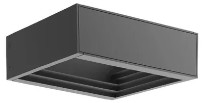 Produktbild von Lucande LED-Wandleuchte Ashkan, anthrazit, IP65