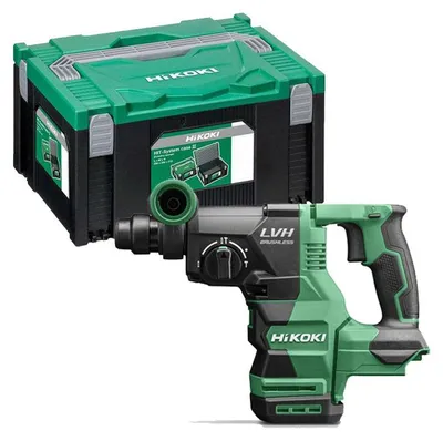 Image de Perforateur SDS+ Brushless HIKOKI DH1826DAW2Z 26mm 18V 3,2J en HitCase III (vendu sans batterie)