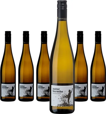 Produktbild von 6 x Landgraf Grauburgunder QbA trocken "Naturbursche"