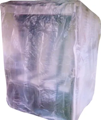 Produktbild von Schutzhülle für Strandkorb mit Reißverschluss Plane Garten Abdeckung Gartenmöbel transparent