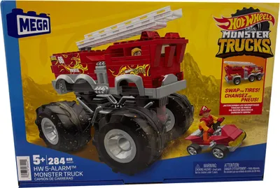 Zdjęcie produktu dla Mega Construx Hot Wheels Monster Trucki – Stwórz niesamowity świat wyścigów!