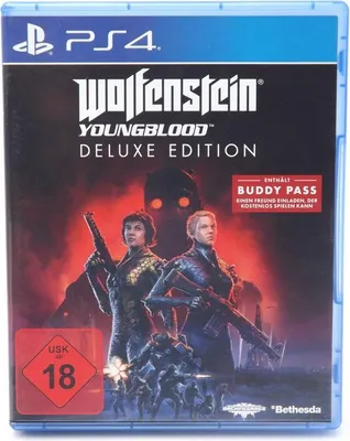 Produktbild von Bethesda Wolfenstein Youngblood - Deluxe Edition, PlayStation 4, M (Reif), Physische Medien