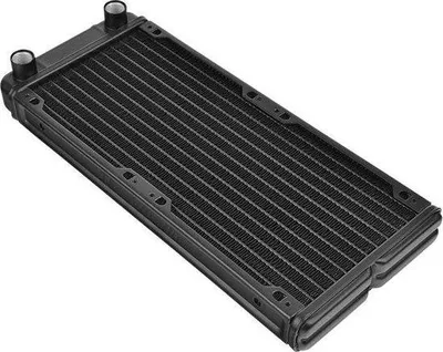 Produktbild von Thermaltake R240, Radiator-Block, Aluminium, Schwarz, 1/4", 120,7 mm, 273 mm