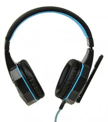 Productafbeelding van iBox X8 Headset Wired Head-band Gaming Black. Blue