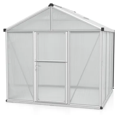 Produktbild von Vitavia Gewächshaus "Zeus 6200" aluminium eloxiert 6,2 m² 10 mm HKP