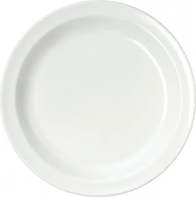 Produktbild von WACA 1924 Dessertteller Kunststoffteller Dm 195 mm, Farbe:weiß